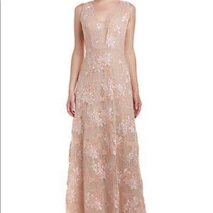 BCBGMAXAZRIA Brea Lace Gown